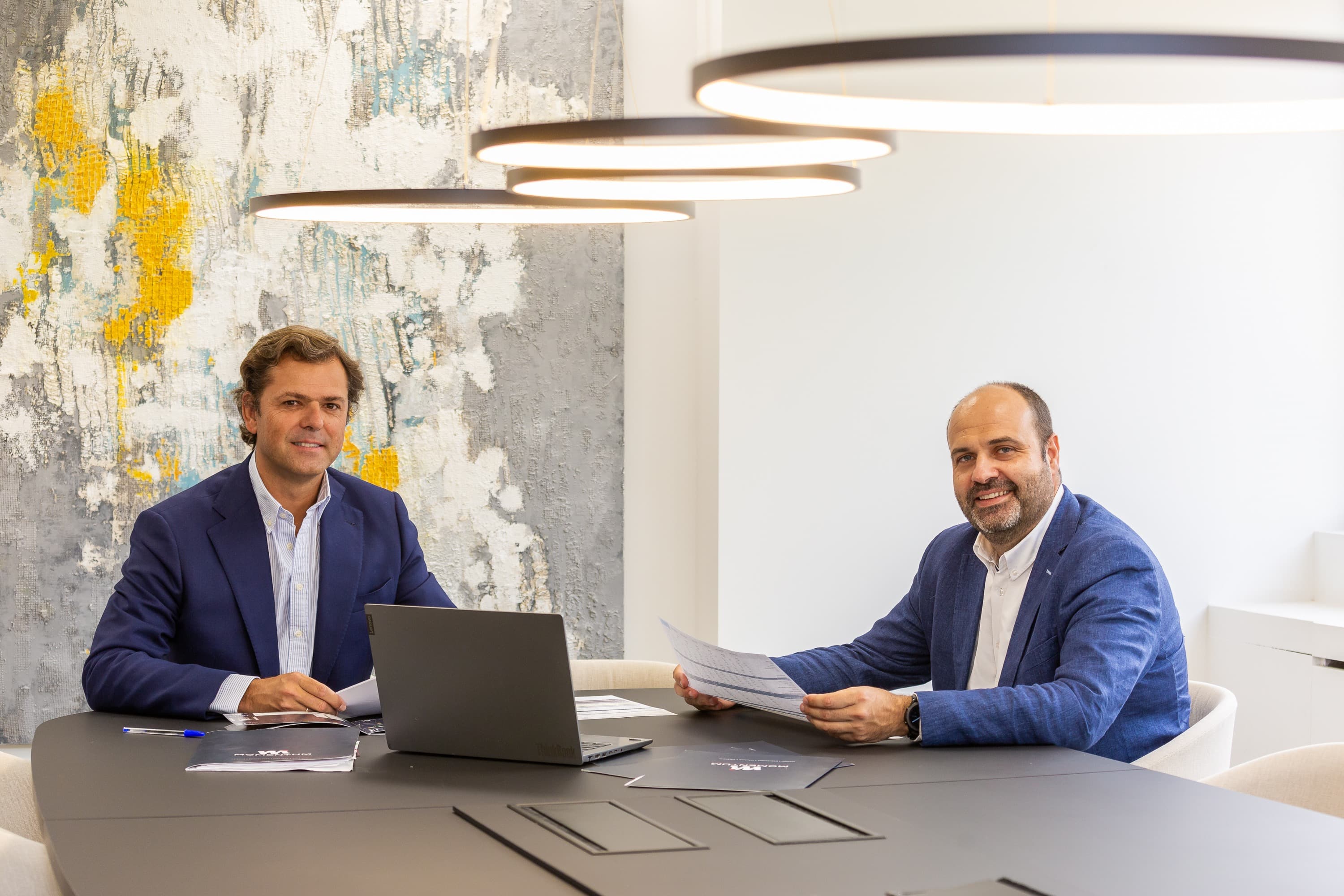 Gabriel e Ignacio, fundadores de Momentum Capital